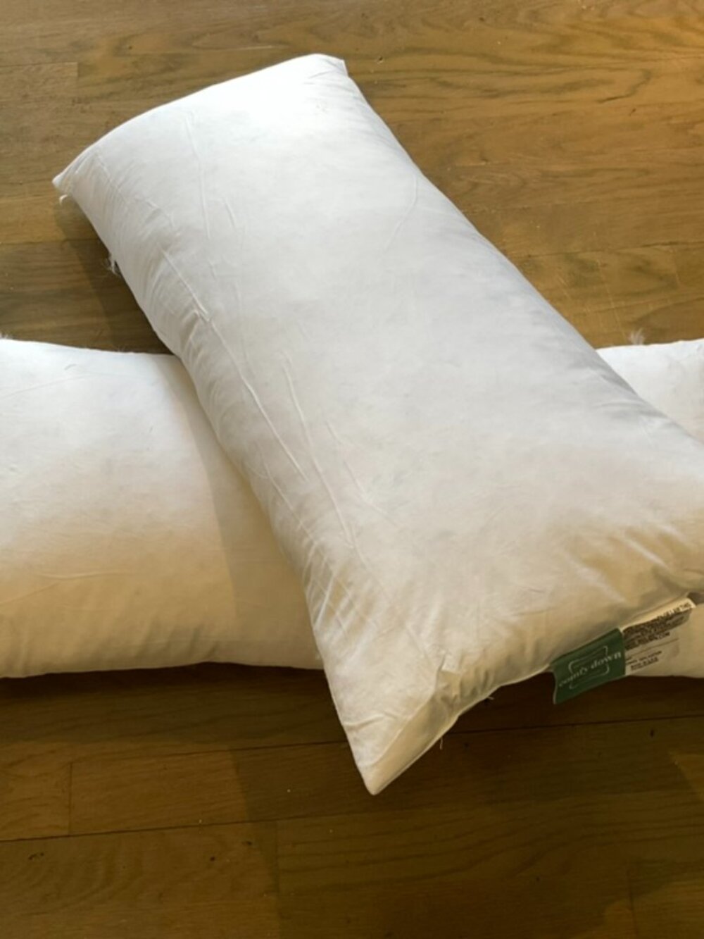Serena & Lily 'Avery' Alpaca Pillow Covers w/Premium Down Pillows, New w/Tags - Picture 7 of 8